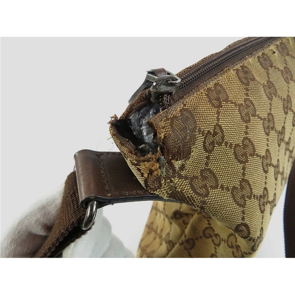 Gucci Tan and Brown Crossbody Bag - Picture 11 of 16